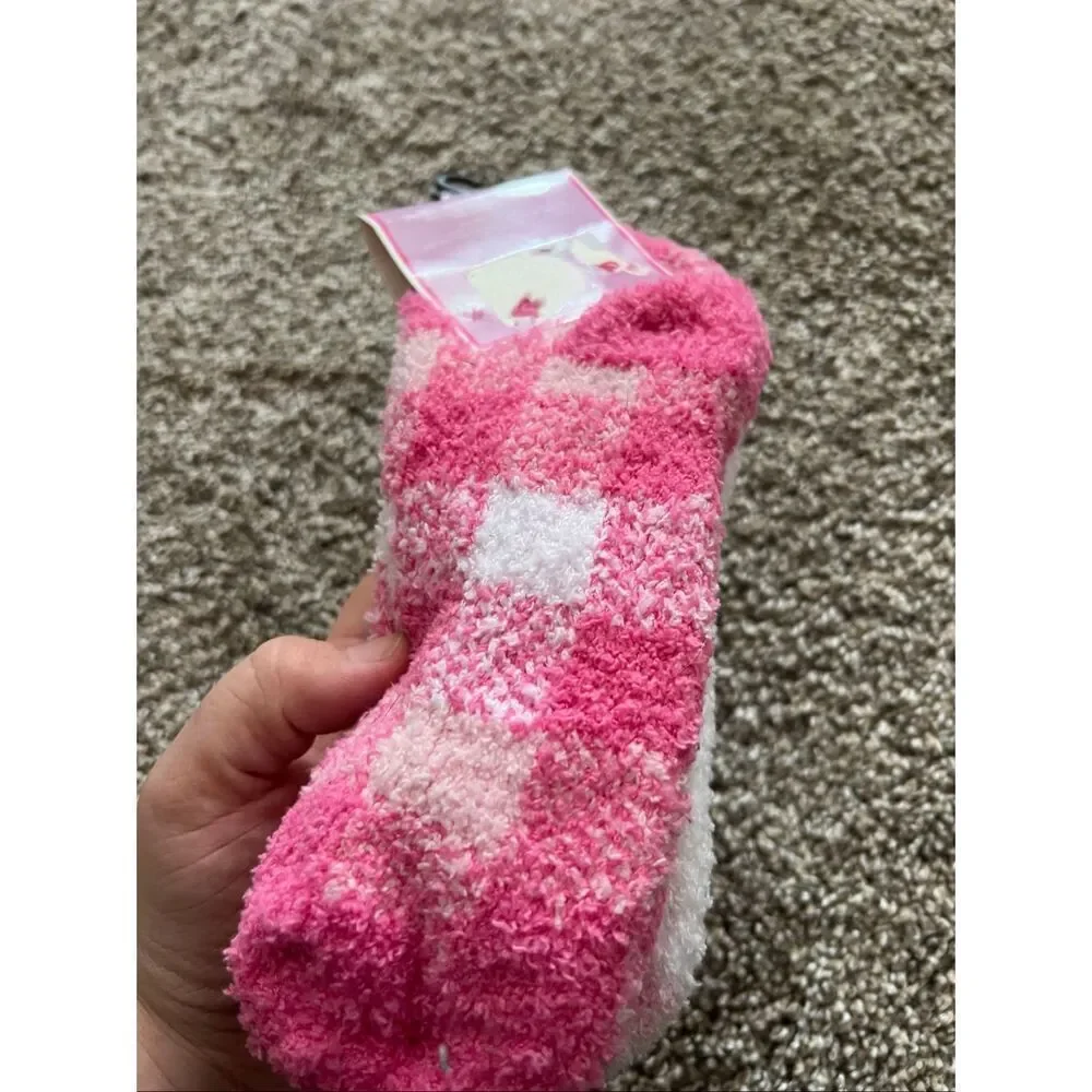 Hallmark Fuzzy Low Cut Easter Socks Woman’s Size 4-10 NEW 3 Pairs